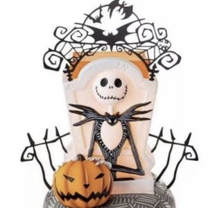 Scentsy Halloween Warmer with Black and Orange Accents